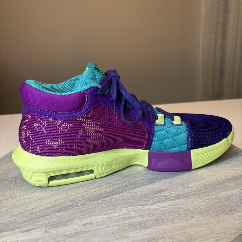Nike LeBron James Witness Field Purple Violet Blue Basketball Sneakers US Sz 12 - Picture 5 of 13